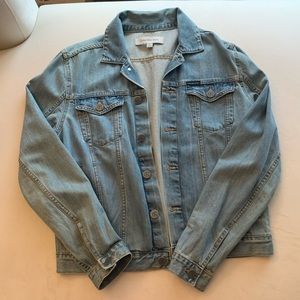 calvin klein wash denim mens jacket